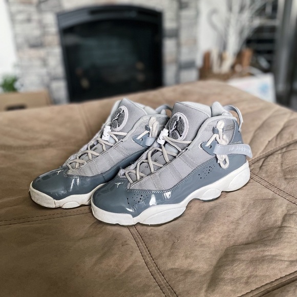 JORDAN 6 RINGS GS 'COOL GREY' - Picture 2 of 5